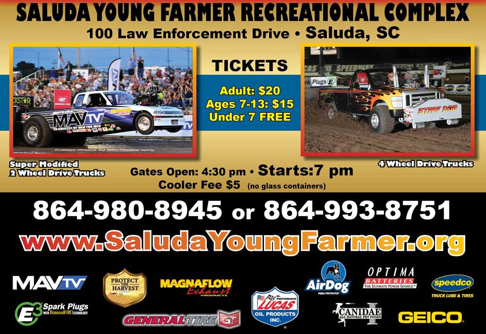 Saluda Young Farmer Spring Truck and Tractor Pull