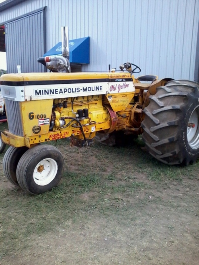 Fan Pulls 2 Minnieapolis Moline Farm Tractors Ceiling Light 